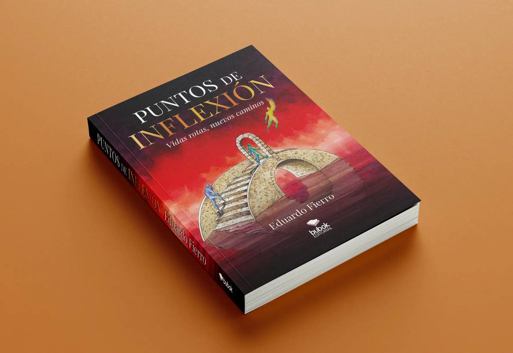 Portada oficial de la novela Puntos de Inflexión, de Eduardo Fierro